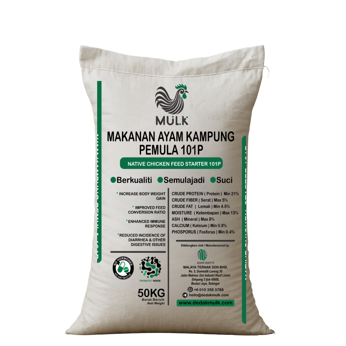 Dedak Ayam Mulk AKK Starter